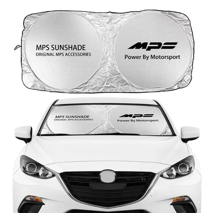 Mazda Front Sunshade Sun Visor—Precision Fit, UV Shield