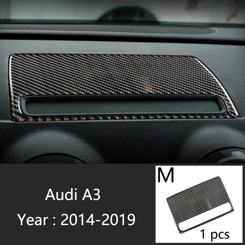 Carbon Fiber Trim Kit for Audi A3 8V S3 Interior Upgrade M Type – Car Accessories | MotorWorld Marketplace