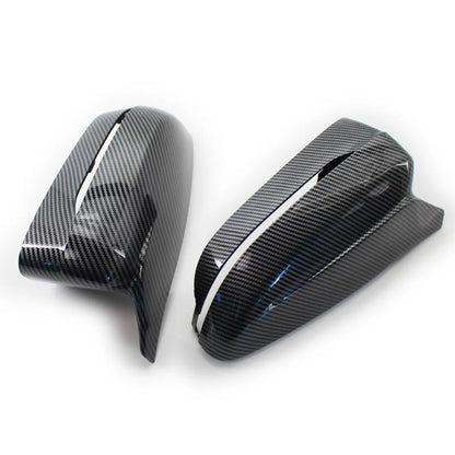 Garniture de rétroviseur latéral en fibre de carbone pour BMW Série 3/5/6/7/8 G11 G12 G14 G15 G20 G21 G30 G31 G32 (2019-2020)