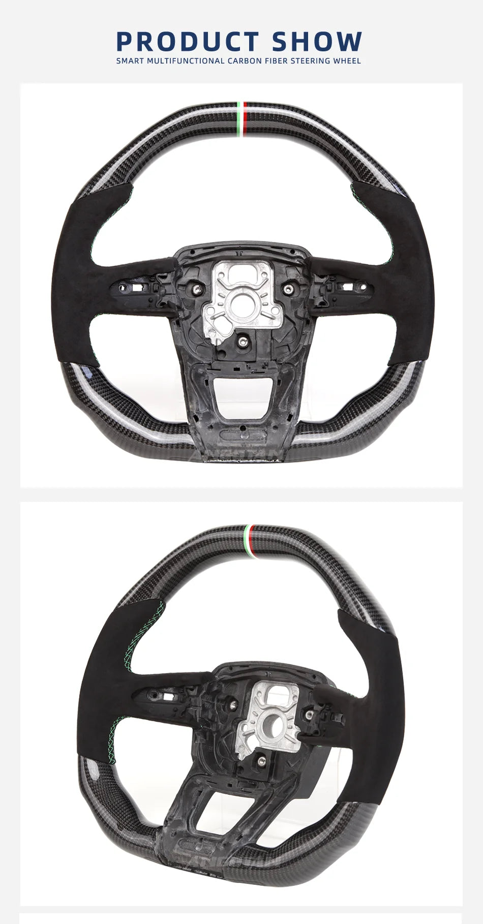 Lamborghini Urus Carbon Fiber Alcantara Sport Wheel