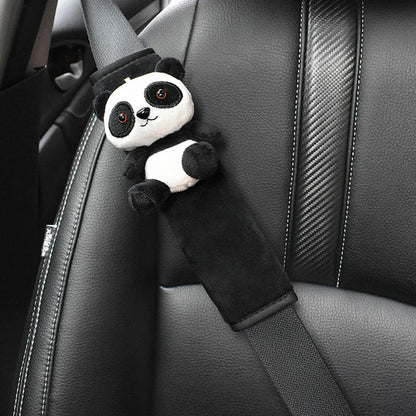 Housse de ceinture de sécurité pour enfants, motif animal de dessin animé mignon