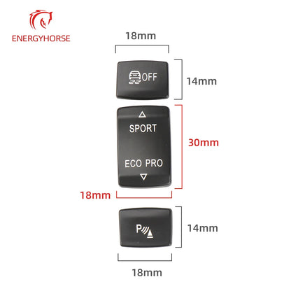 BMW F20-F36 Sport Eco Pro Radar Switch Cover, Antislip – Car Accessories | MotorWorld Marketplace
