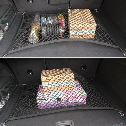 Filet de chargement en maille pour Jeep Renegade, Compass, Patriot - Organisateur de coffre durable.