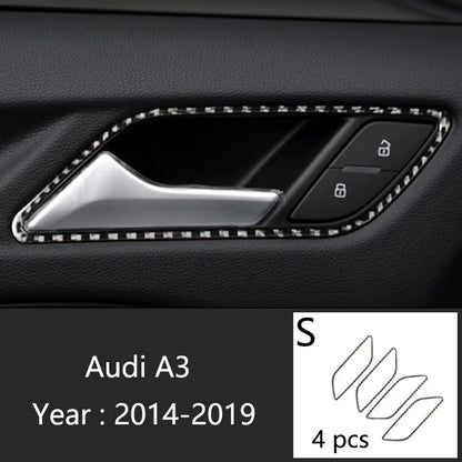 Carbon Fiber Trim Kit for Audi A3 8V S3 Interior Upgrade S Type – Car Accessories | MotorWorld Marketplace