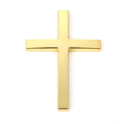 3D Metal Christian Cross Emblem Badge Decal for All Cars