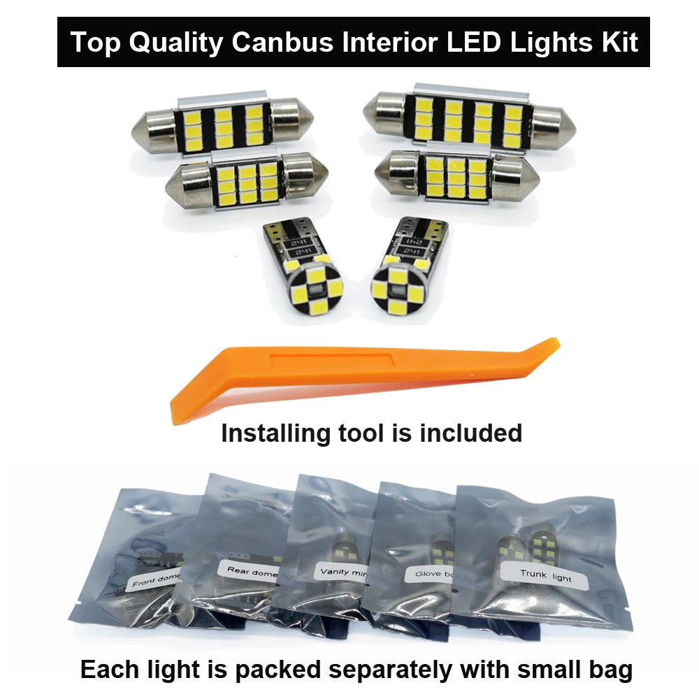 Canbus Interior LED Kit for Peugeot 108-5008
