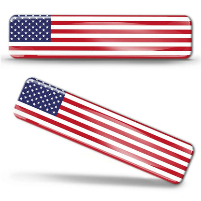 3D Reflective Flag Decal – Pro Car & Motorcycle Accessory