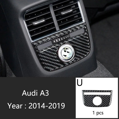 Carbon Fiber Trim Kit for Audi A3 8V S3 Interior Upgrade U Type – Car Accessories | MotorWorld Marketplace