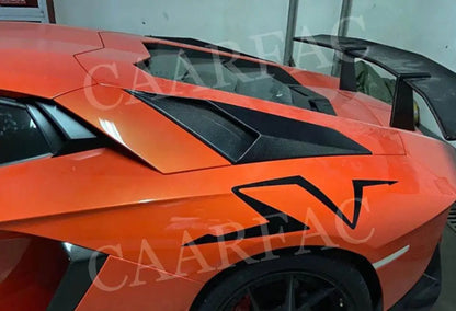 Carbon Fiber Rear Splitters for Lamborghini Aventador LP700/720 to LP750