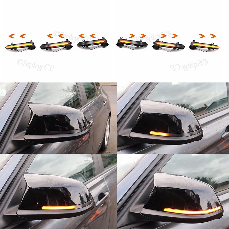 Mise à niveau des clignotants de rétroviseur à LED dynamiques BMW