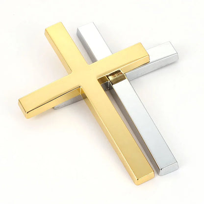 3D Metal Christian Cross Emblem Badge Decal for All Cars