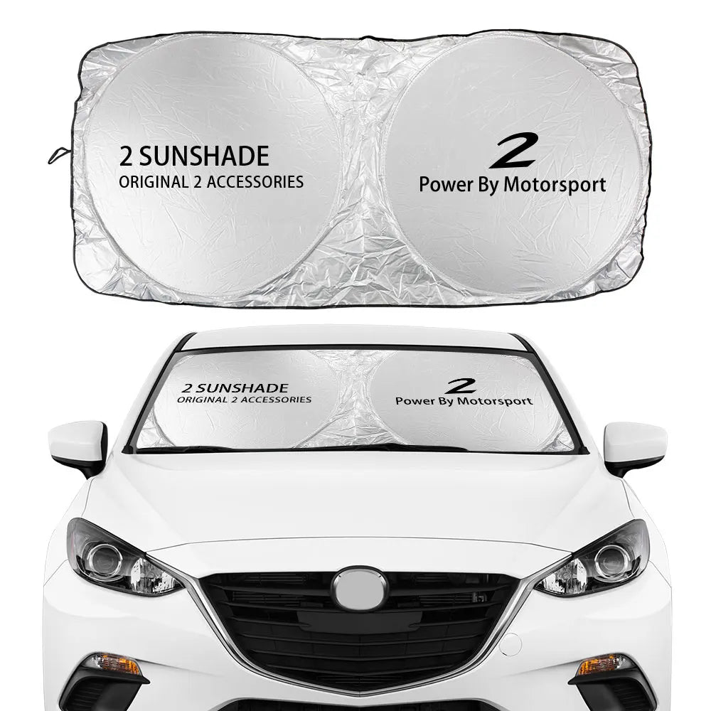 Mazda Front Sunshade Sun Visor—Precision Fit, UV Shield