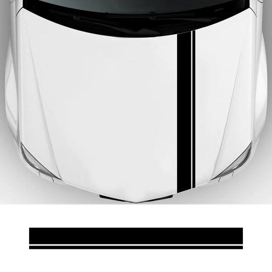 Universal Car Hood Bonnet Decal Sticker for VW, BMW, Tesla