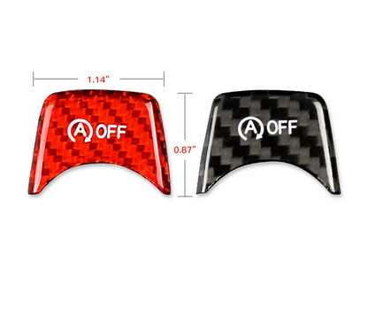 BMW 3/4 Series Carbon Fiber Start Stop Button Trim Sticker – Car Accessories | MotorWorld Marketplace