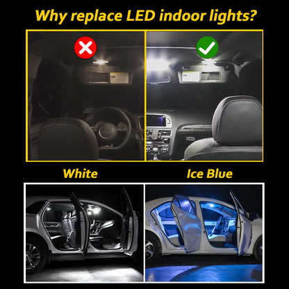 Kit de 12 ampoules LED pour toit intérieur Honda Civic 2016-2021