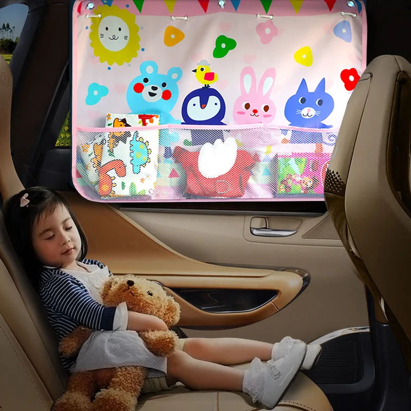 Cartoon Car Sun Shade UV Protection Curtain for Kids, Rear – Car Accessories | MotorWorld Marketplace