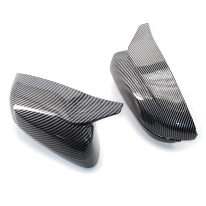 Garniture de rétroviseur latéral en fibre de carbone pour BMW Série 3/5/6/7/8 G11 G12 G14 G15 G20 G21 G30 G31 G32 (2019-2020)