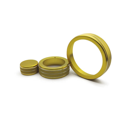 Aluminum Shift Knob Ring for Alfa Giulia/Stelvio Console Gold – Car Accessories | MotorWorld Marketplace