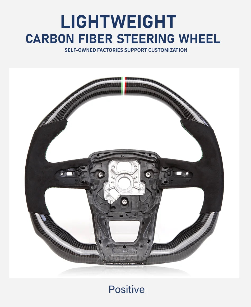 Lamborghini Urus Carbon Fiber Alcantara Sport Wheel