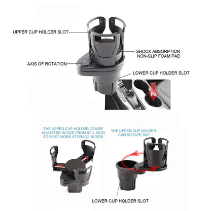 Adaptateur d'extension pour porte-gobelet