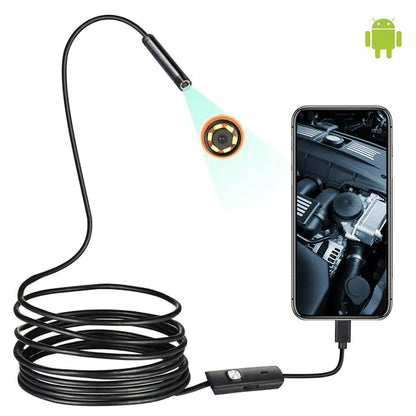 Caméra endoscopique LED pour voiture