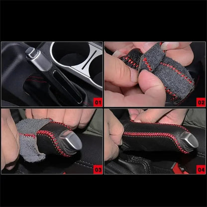 Mazda 6 Genuine Leather Handbrake Sleeve Grip Cover