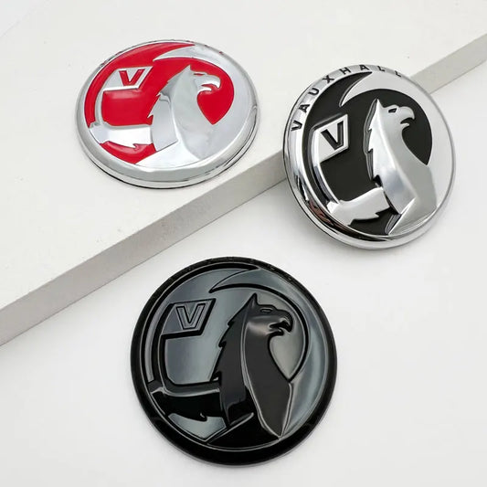 3D Metal Round Vauxhall Emblem Badge