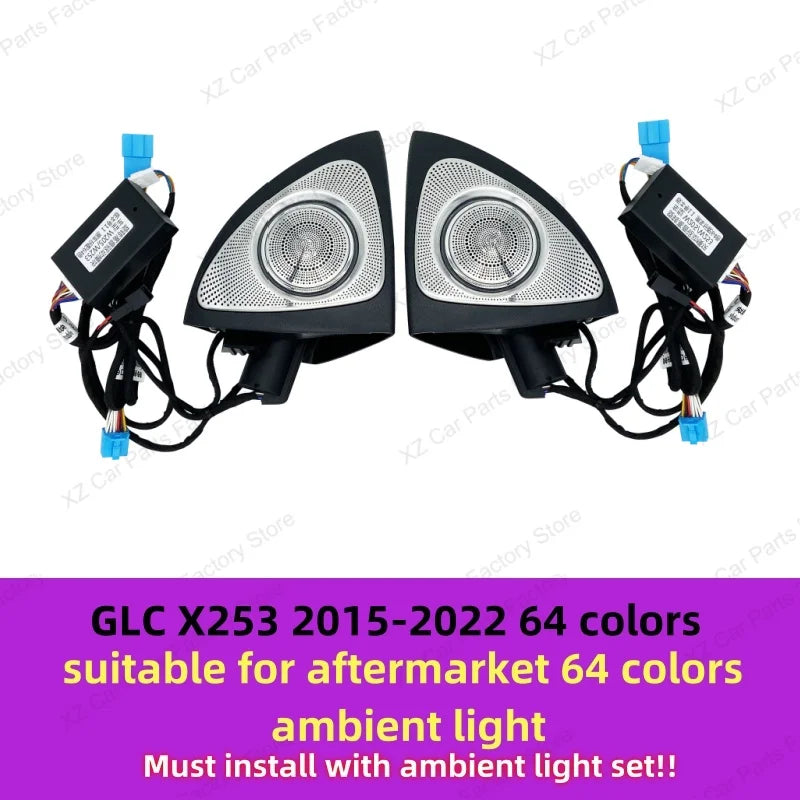 Mercedes C/E/S W205 W213 RGB 64-Color LED Rotating Tweeter X253 Aftermarket – Car Accessories | MotorWorld Marketplace