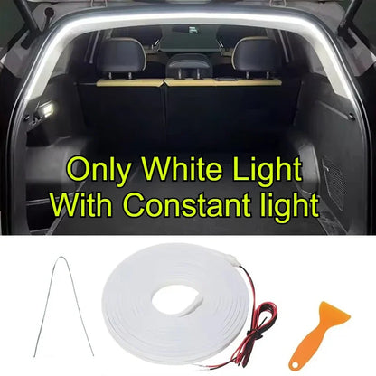 RGB 5M Trunk LED Strip, Waterproof, APP Control, 12V Plug & Play White Light 1 No App 5M – Car Accessories | MotorWorld Marketplace