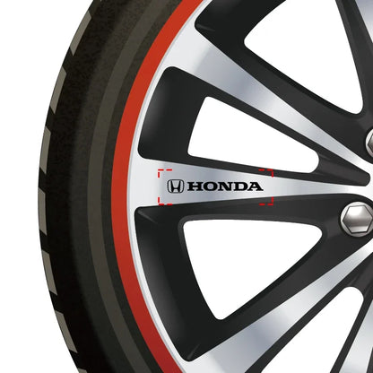3D Door Handle & Mirror Badge Decals for Honda Models