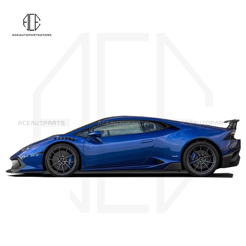 Lamborghini Huracan V Style Carbon Side Skirts 2014-2021