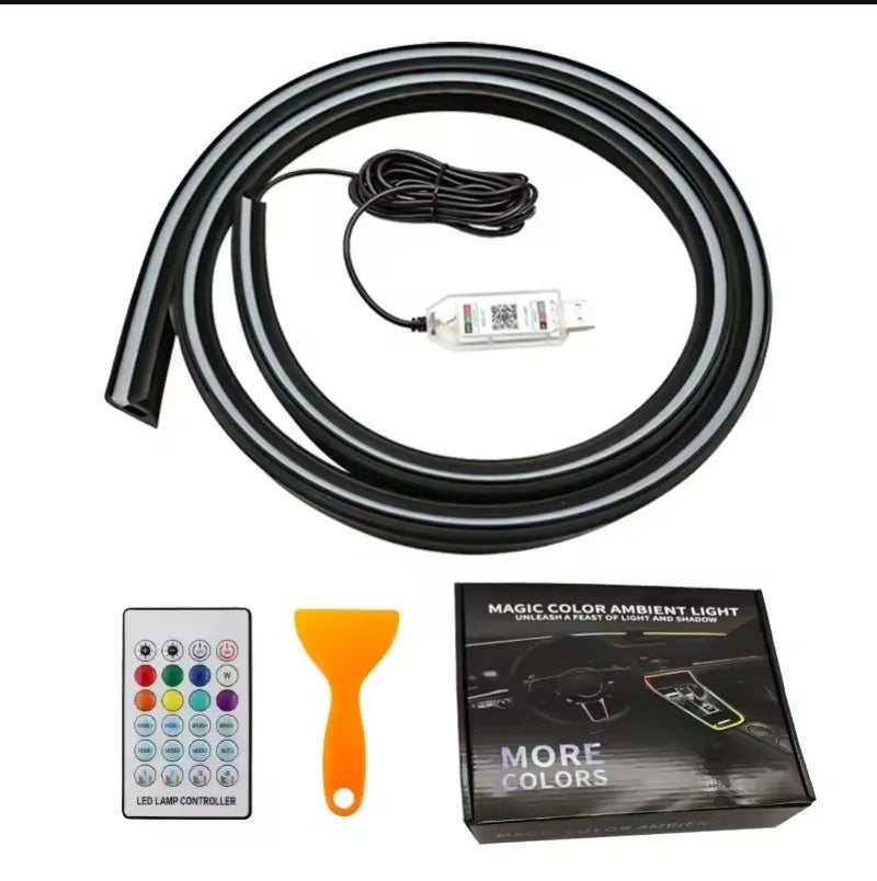 Front Windshield RGB LED Light 150/140cm APP USB Remote – Car Accessories | MotorWorld Marketplace