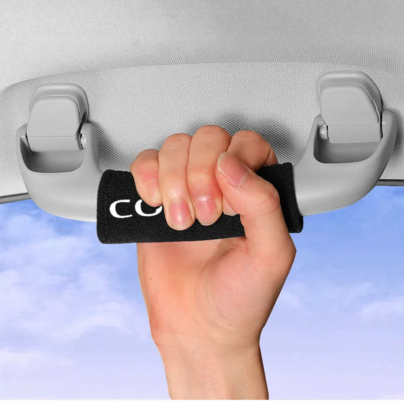 Opel Corsa Suede Door Handle Protector, Anti-Slip