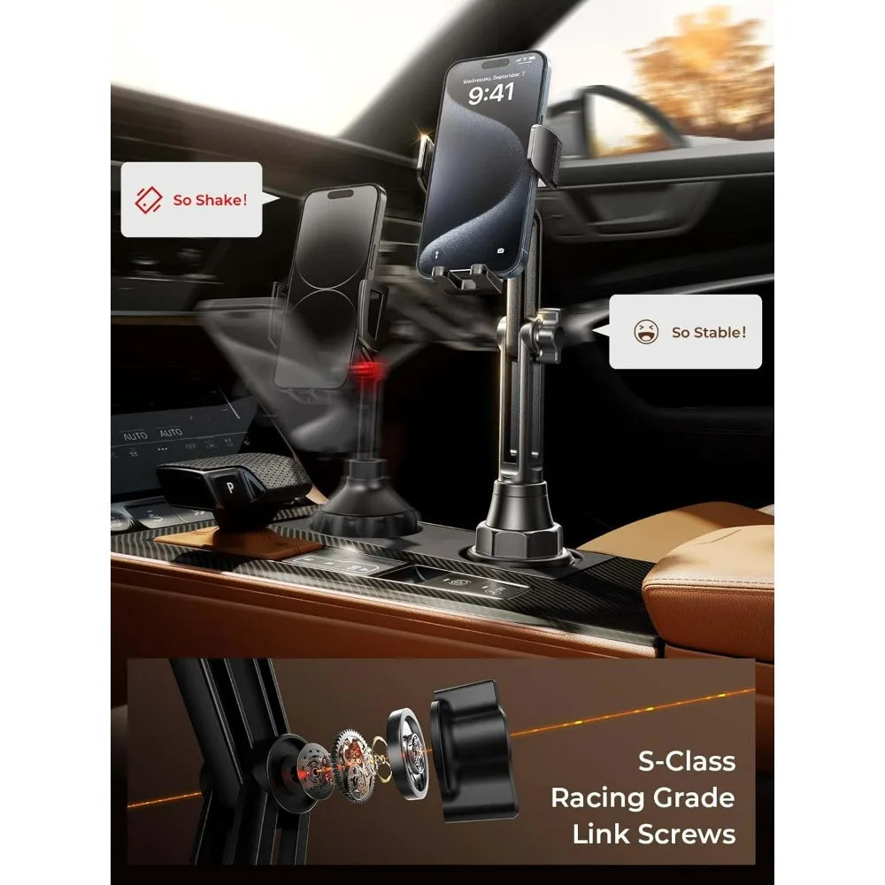 Upgraded 360° Cup Phone Holder, Universal Fit, Pro Quality – Car Accessories | MotorWorld Marketplace