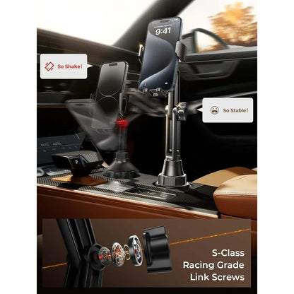 Upgraded 360° Cup Phone Holder, Universal Fit, Pro Quality – Car Accessories | MotorWorld Marketplace