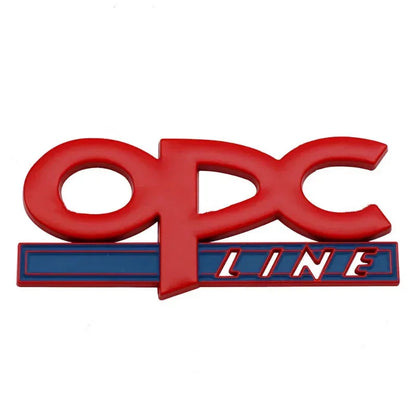 3D Metal OPC Line Emblem for Opel Insignia Astra Corsa