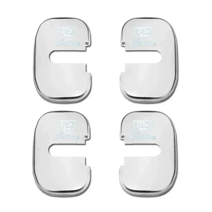 (NOT SOLD TO USA) 4pcs Door Lock Cover Stickers for Cadillac CTS/ATS/Escalade B-Silver – Car Accessories | MotorWorld Marketplace