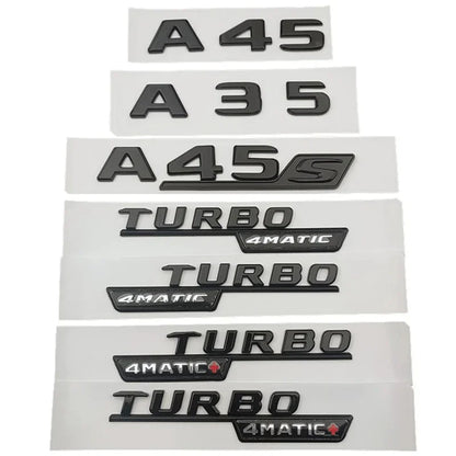 ABS Chrome Trunk Emblem for Mercedes A35 A45 AMG W177/W176