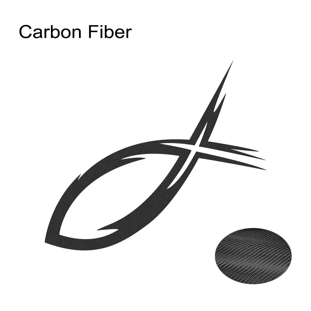 Christian Fish Tribal Vinyl Decal – Pro Auto Accessory