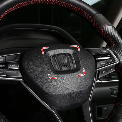 Honda Steering Wheel Badge Sticker - Mugen Style, 1Pc