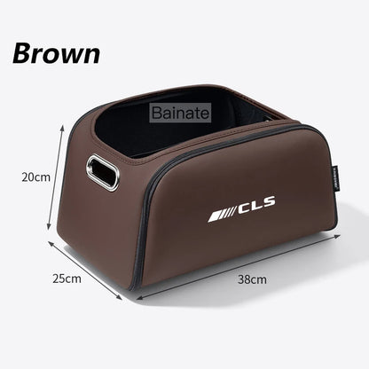 Mercedes CLS C218/C219 Trunk Storage Box – Leather, Pro Fit Brown – Car Accessories | MotorWorld Marketplace