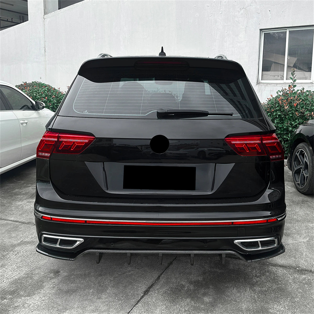 VW Tiguan MK2.5 R Line 2021-2023 Rear Diffuser Lip Kit – Car Accessories | MotorWorld Marketplace