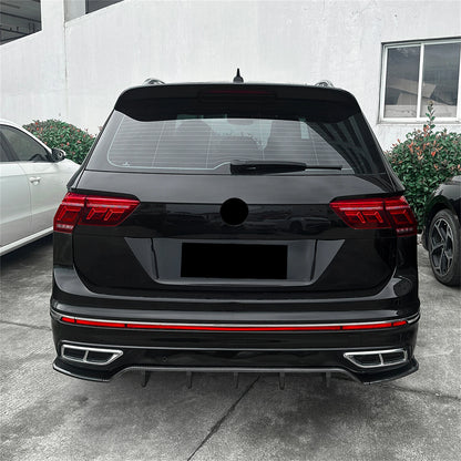 VW Tiguan MK2.5 R Line 2021-2023 Rear Diffuser Lip Kit – Car Accessories | MotorWorld Marketplace
