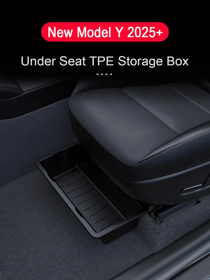 Tesla Model Y Juniper 2025 Under Seat Storage Organizer Box