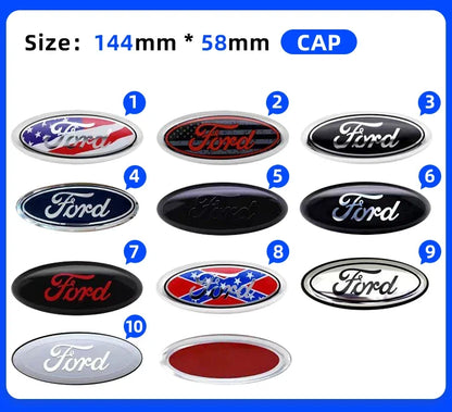 Ford Emblem Badge Logo 58 (2")–224mm (9")
