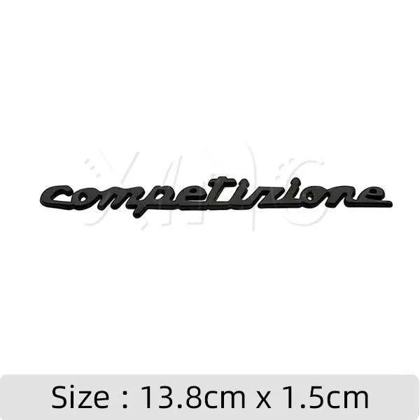 3D Metal Trunk Emblem for Abarth Competizione, Tunismo & Esseesse Competizione Black – Car Accessories | MotorWorld Marketplace