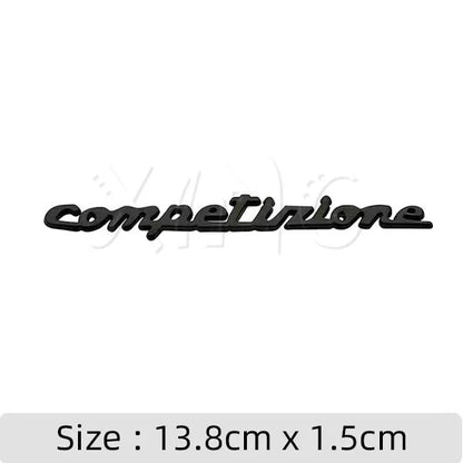 3D Metal Trunk Emblem for Abarth Competizione, Tunismo & Esseesse Competizione Black – Car Accessories | MotorWorld Marketplace