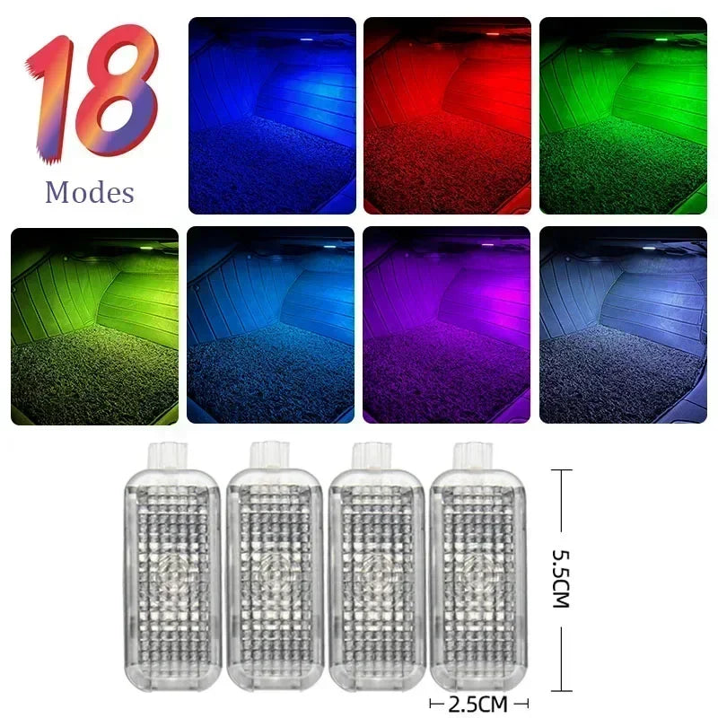 RGB Footwell & Seat Lamp For Audi A1 A3 A4 A5 A6 Q5 Q7 – Car Accessories | MotorWorld Marketplace