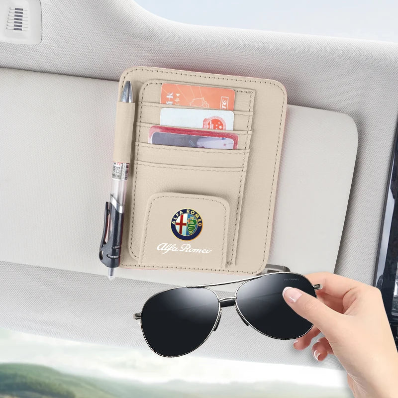 Alfa Romeo Sun Visor Organizer Clip—Pro Storage Solution