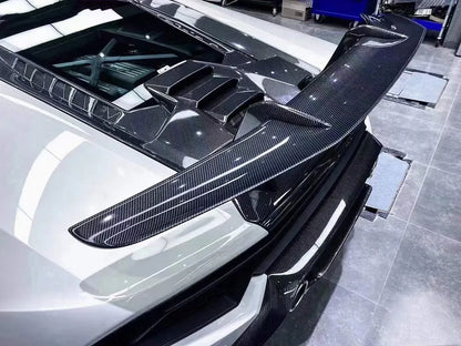 Dry Carbon Rear Trunk Lip Spoiler for Lamborghini Huracan LP580/610